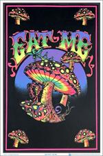 Eat Me Blacklight Poster Image