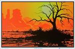 Desert Willow Black Light Poster Image