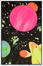 Hyper Space Black Light Poster Image