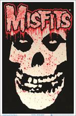 Misfits Splatter Black Light Poster - 23