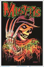 Misfits Nightmare Fiend Black Light Poster - 23