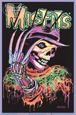 Misfits Nightmare Fiend Black Light Poster - 23" X 35"