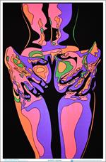 Squeeze by Audrey Herbertson Blacklight Poster Image