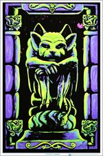 Gargoyle Blacklight Poster Image