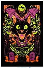 Every Day Is Halloween Blacklight Poster Image