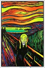 The Scream Blacklight Poster Image