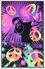 DJ Peace Blacklight Poster Image
