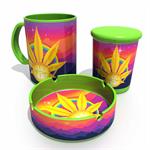 Wake-and-Bake Buzz Mug Trifecta Set Image