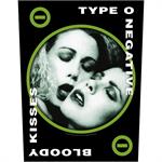 ype O Negative - Bloody Kisses Printed Back Patch Image