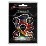 Metallica Hardwired for Destruction Button set (pack of 5)-IMAGE