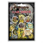 Iron Maiden Early Albums button set (pack of 5)-image