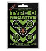 Type O Negative Slow Deep and Hard Button set (pack of 5)-image