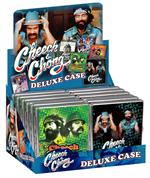 Cheech & Chong Leather Cigarette Case Display - 100'S - 12 ct.