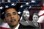 MARTIN LUTHER KING, ROSA PARKS & OBAMA POSTER - 36