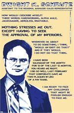 The Office - Dwight Schrute Quotes Poster Image