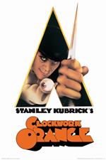 A CLOCKWORK ORANGE KNIFE POSTER - 24