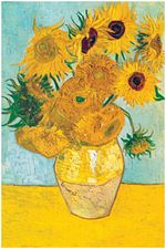 VINCENT VAN GOGH SUNFLOWERS POSTER - 24