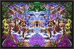 Octopus Garden by: Richard Biffle - Non Flocked Blacklight Poster Image