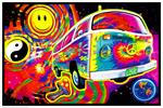 Magic Bus - Non Flocked Blacklight Poster Image