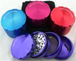 American Brand Metal Tobacco Grinder - 4 Part -  2 1/2
