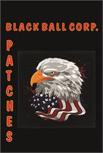 American Flag Eagle - Woven Patch - 4