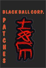Hole Red Logo - Embroidered Patch Image