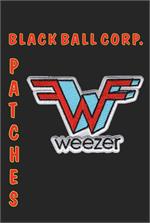 Weezer W Logo - Embroidered Patch Image