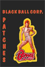 David Bowie Pose - Embroidered Patch Image