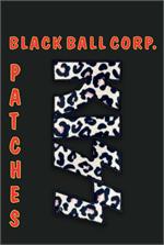 Kiss Leopard Logo - Embroidered Fuzzy Patch Image
