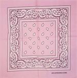 Paisley Bandana Pink 21