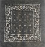 Dark Grey Bandana Green 21
