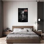 Ozzy Osbourne - Blood Lips Fabric Poster - bedroom