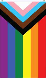 Progress Pride Fly Flag Image