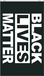 Black Lives Matter Fly Flag Image