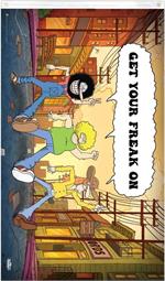 The Freak Brothers - Get Your Freak On Fly Flag Image