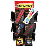 Fly Patches - Licensed Rotating Display - 144pcs Carded Images
