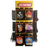 Fly Patches Rotating Display - Holds 120pcs Image