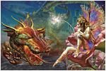 DRAGON'S DREAM & FAIRY  - POSTER - 36