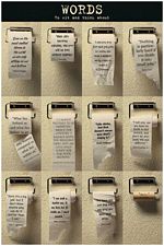 WORDS TO THINK ABOUT POSTER - 24