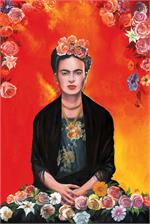 Frida Kahlo by Magrini Poster Image