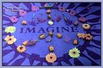 John Lennon - "Imagine Blacklight Non-Flocked Poster - 24" X 36"