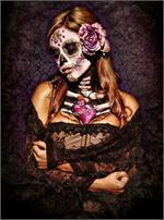 DAY OF THE DEAD LACE by: Daveed Benito - POSTER - 24