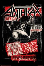 Anthrax - Spreading the Disease Poster - 24