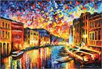 Venice Grand Canal by: Leonid Afremov Poster Image
