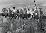 MEN ON BEAM GIANT POSTER - 5' X 3.5'