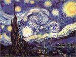 VINCENT VAN GOGH STARRY NIGHT GIANT POSTER