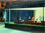 Edward Hopper - Night Hawks Mini Poster Image
