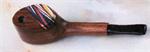 EXOTIC WOOD TOBACCO PIPE #6