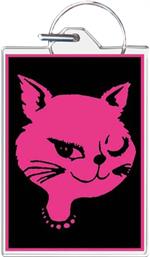 Pussy Cat Keychain Clear Background Image