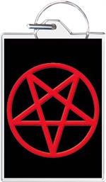 Pentagram Keychain Clear Background Image